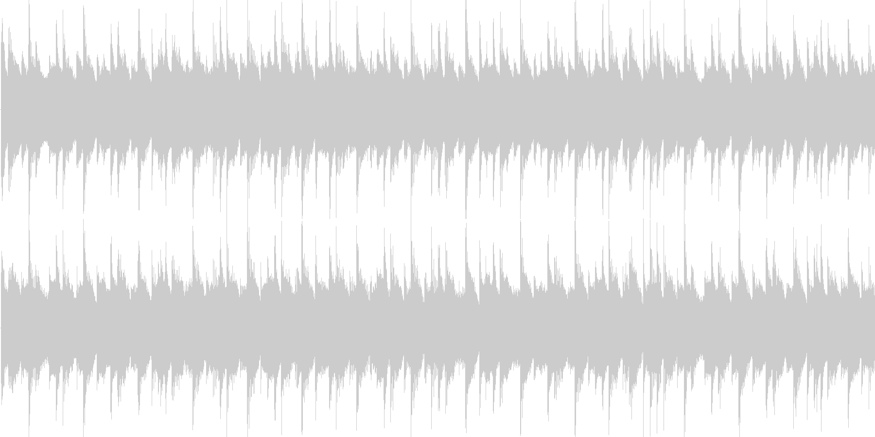 エレクトロなイメージをした楽曲です。の未再生の波形