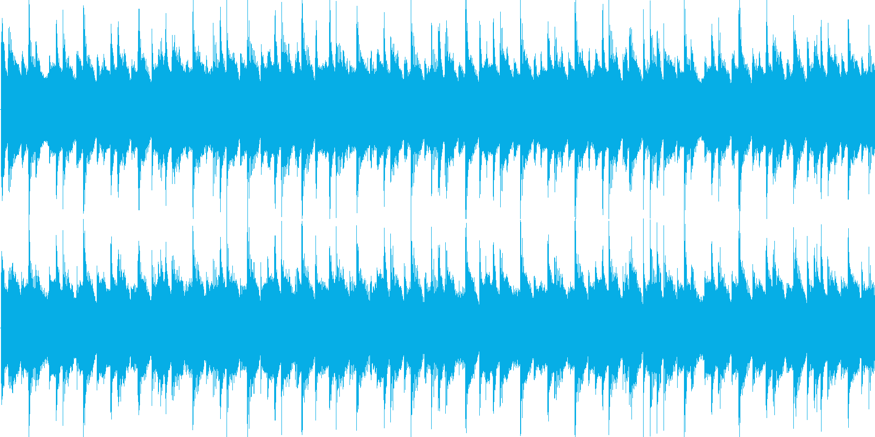 エレクトロなイメージをした楽曲です。の再生済みの波形