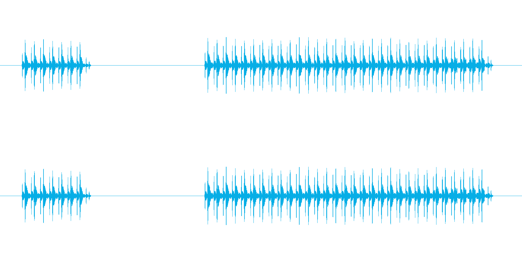 ゲーム、クイズ(ブー音)_004の再生済みの波形