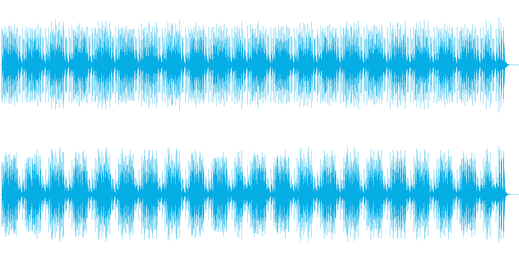 南国を気ままに旅しているようなポップな曲の再生済みの波形