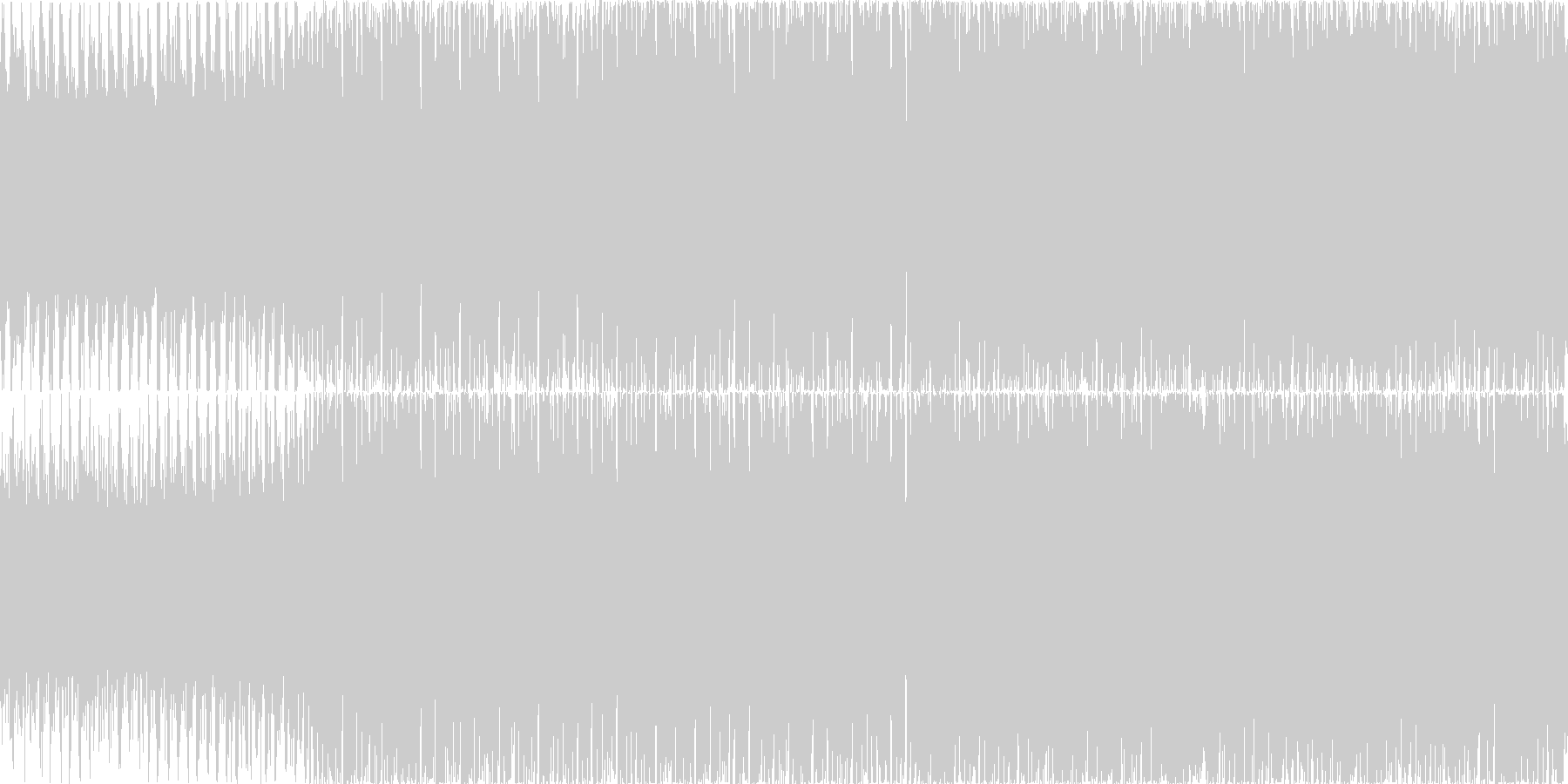 学園ものの通常イメージの曲ですの未再生の波形
