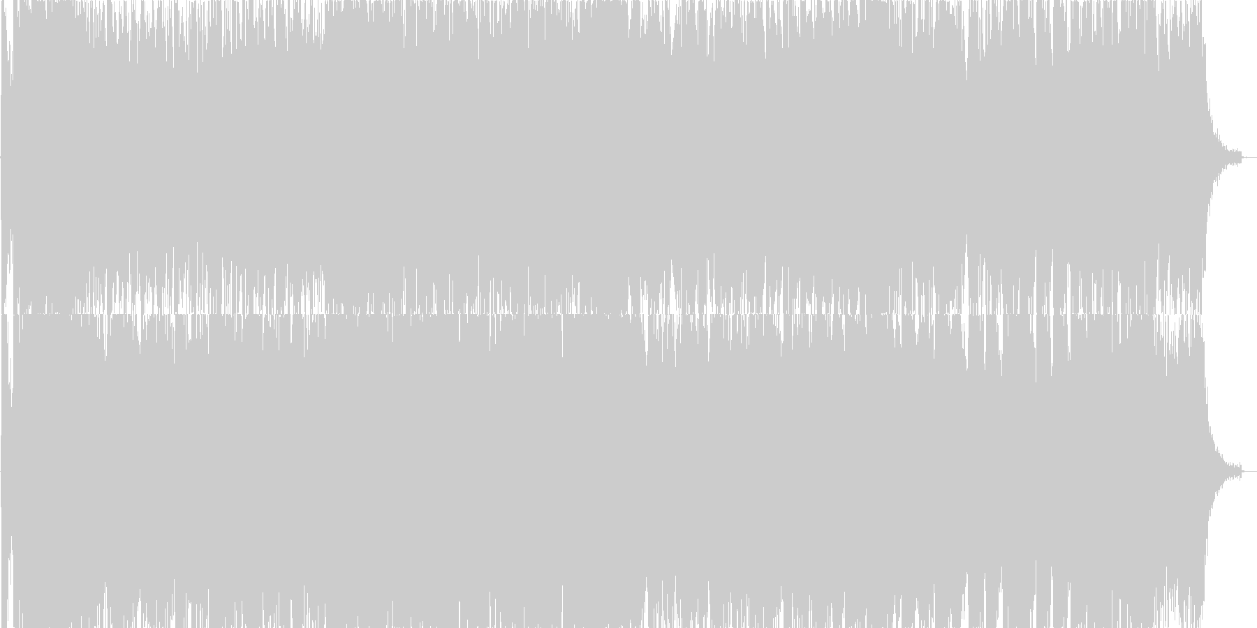 Across The Fieldsの未再生の波形