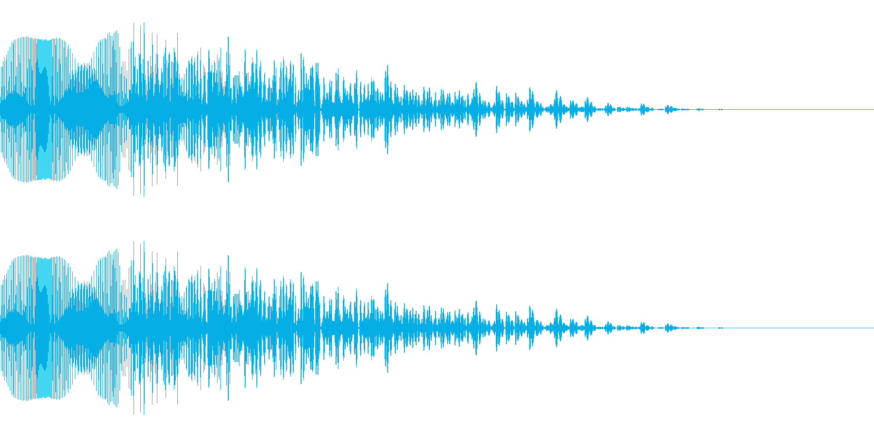 失敗して気分が落ち込むような音_02の再生済みの波形