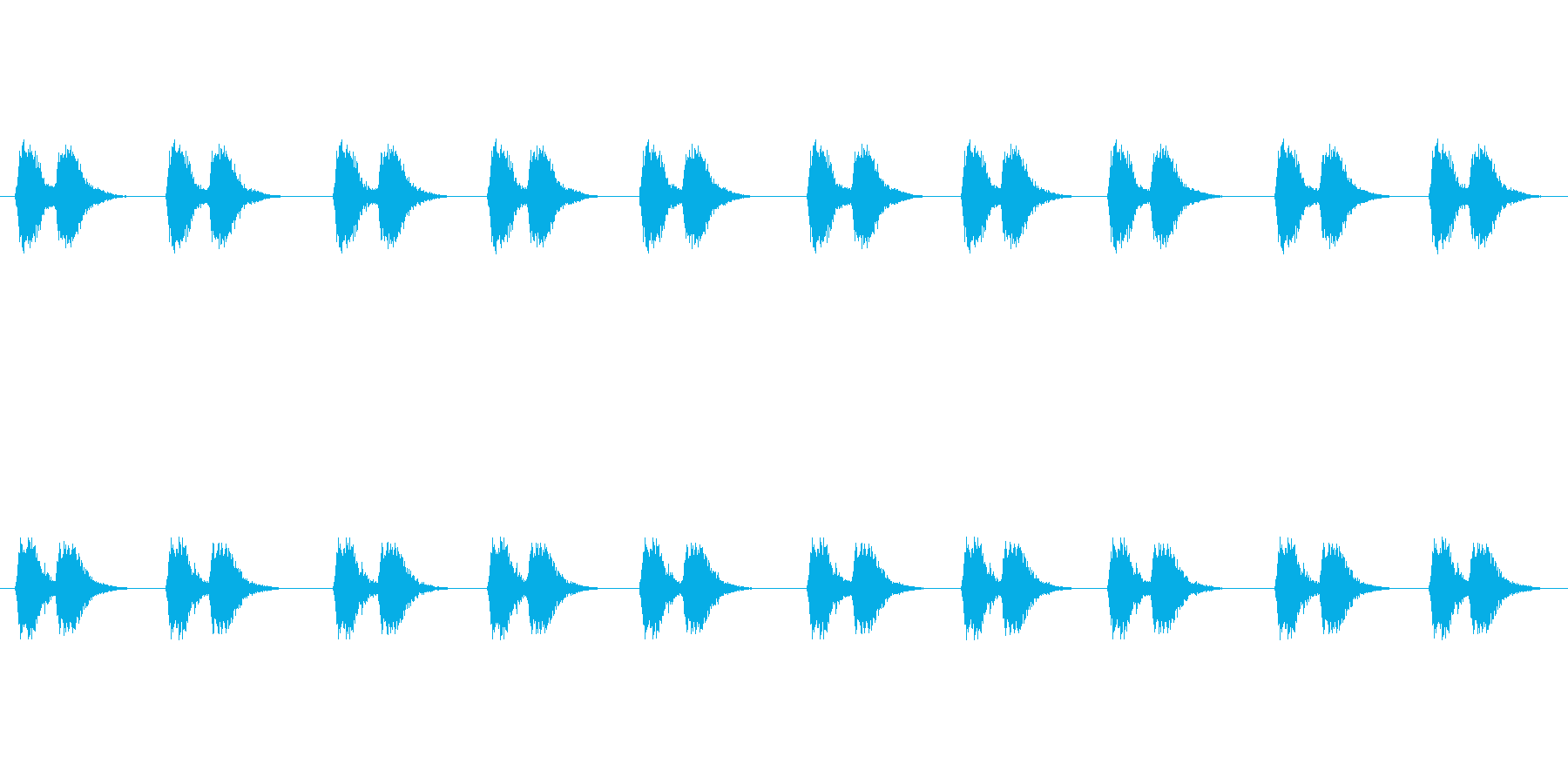【カラス 生録 環境01-2】の再生済みの波形