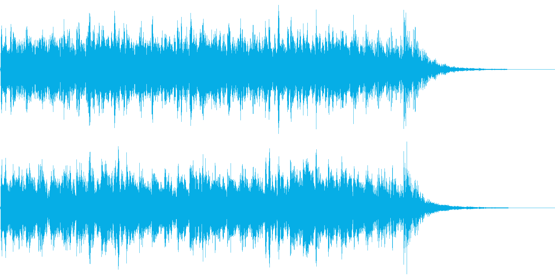 強拍にベル、16分音符をグロッケンを使…の再生済みの波形