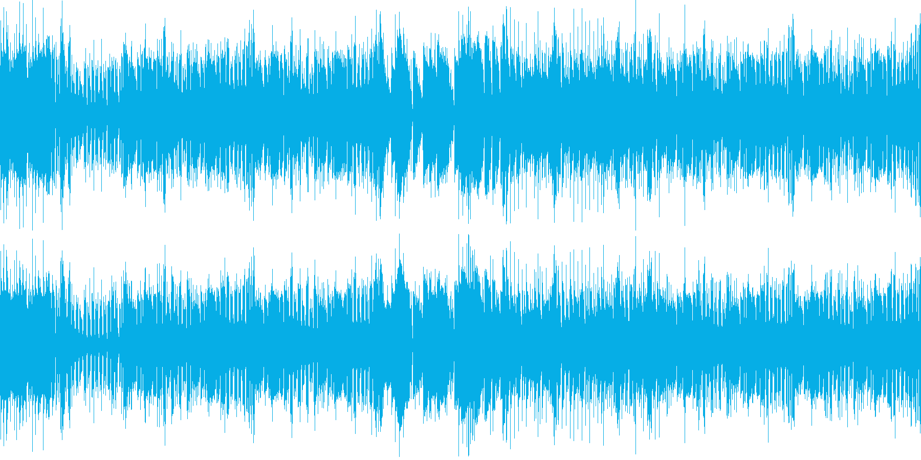 ギャグシーンに向けの曲です。の再生済みの波形