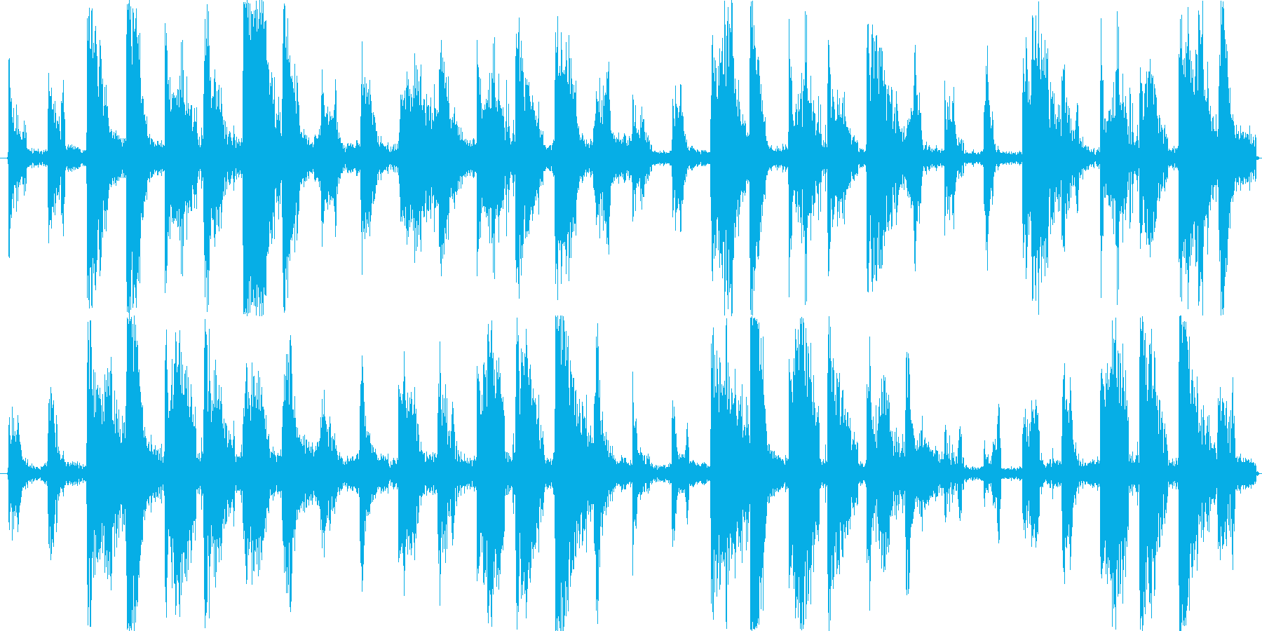 デトロイトを意識した楽曲です。の再生済みの波形