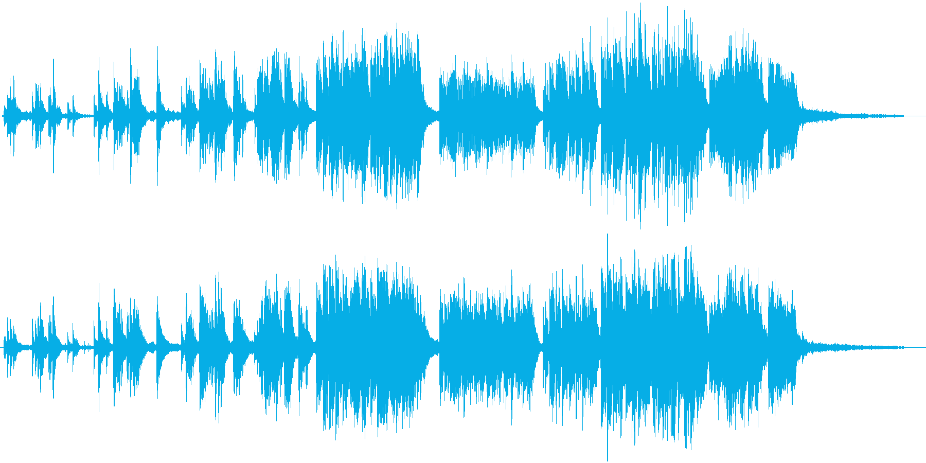ピアノメインのゆったりとした曲です。久…の再生済みの波形