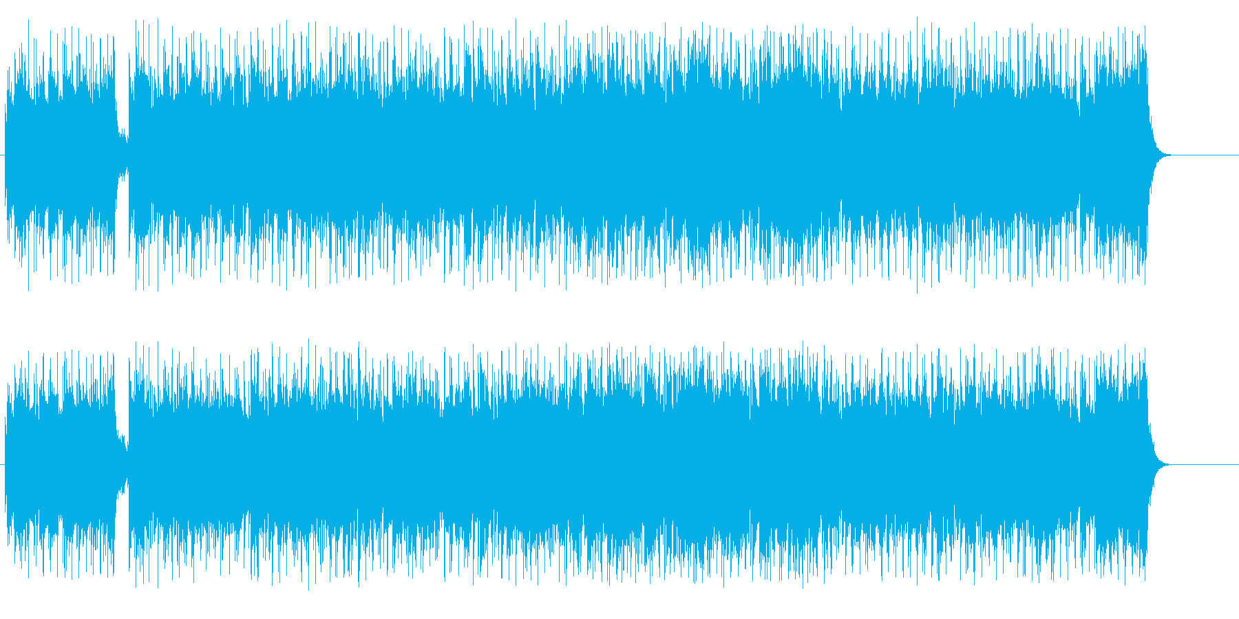 案内物B.G.M.説明物向けの再生済みの波形