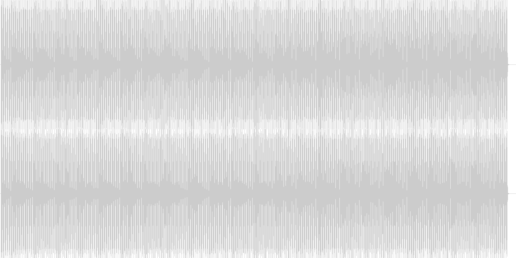 アニメや映像系に合うテクノの未再生の波形