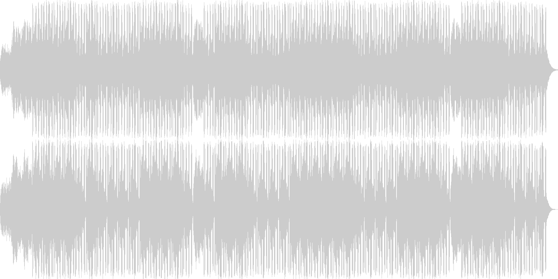 秘匿(bpm98)の未再生の波形