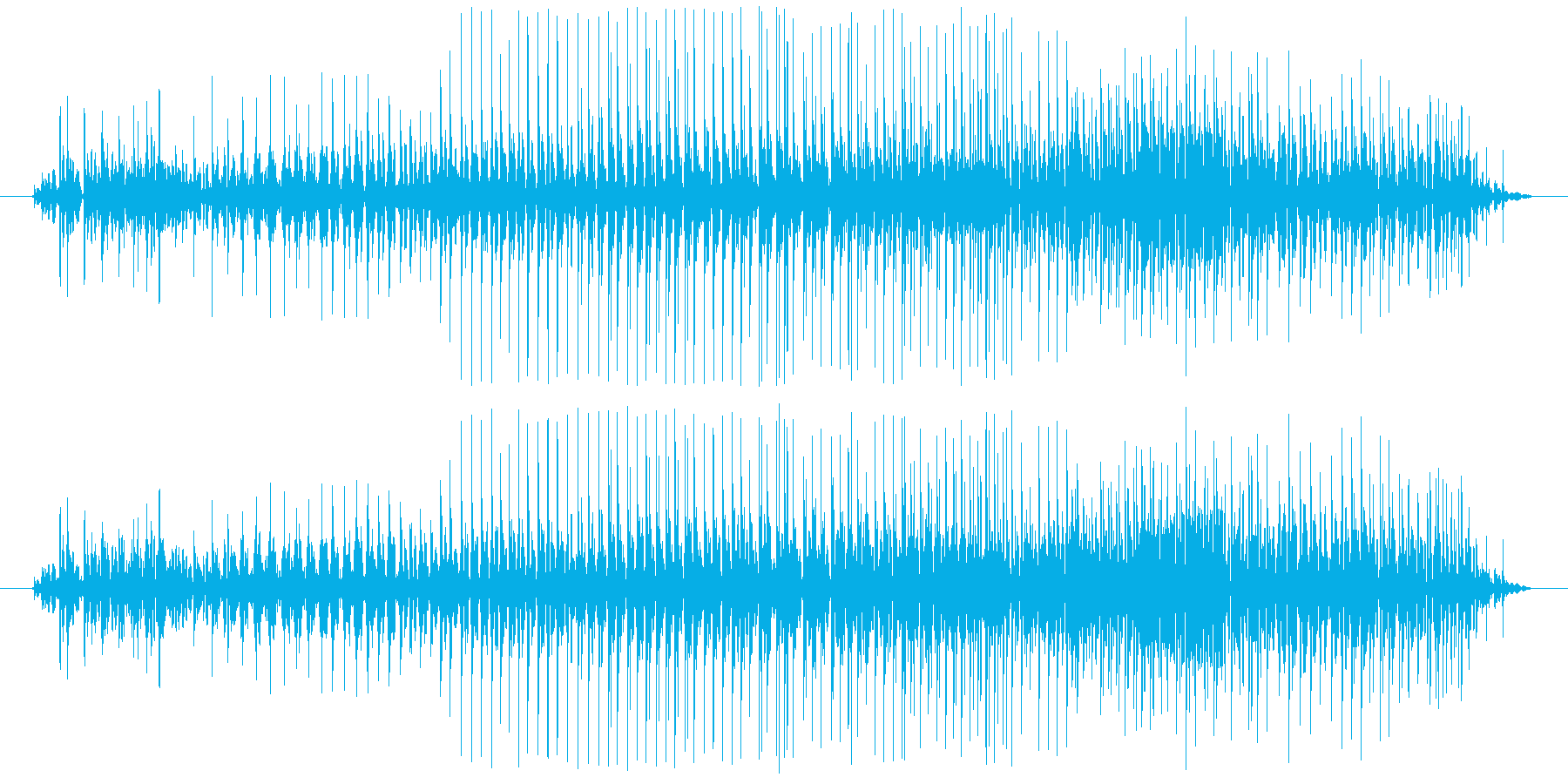 ジイイイイイイ。(ジッパーの音)の再生済みの波形