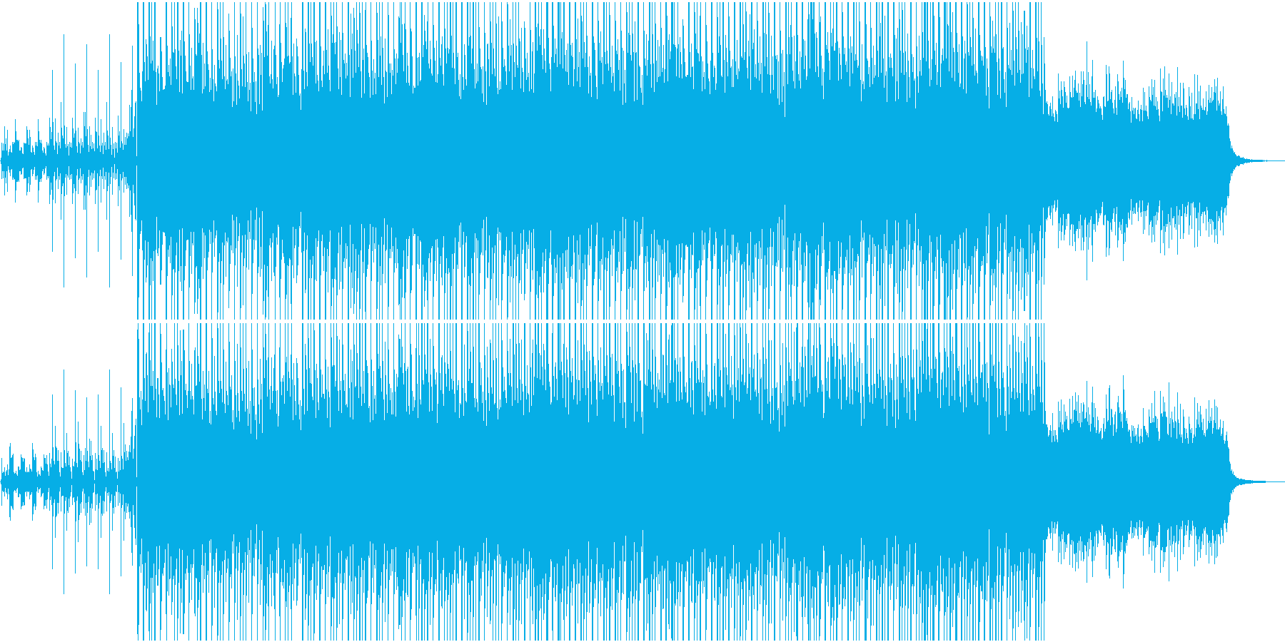 かわいくてちょっと切ないエレクトロポップの再生済みの波形