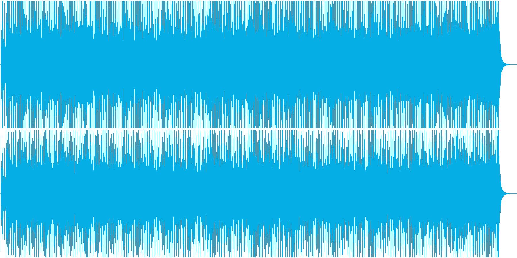 使いやすい!ポップな和風BGM 3の再生済みの波形
