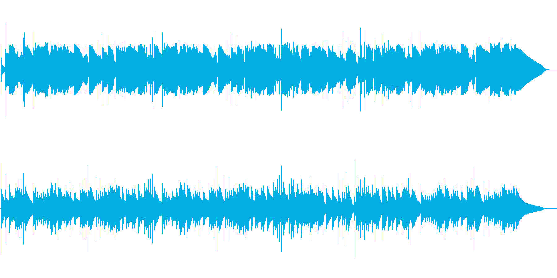 クラシック音楽トロイメライ♪オルゴール風の再生済みの波形
