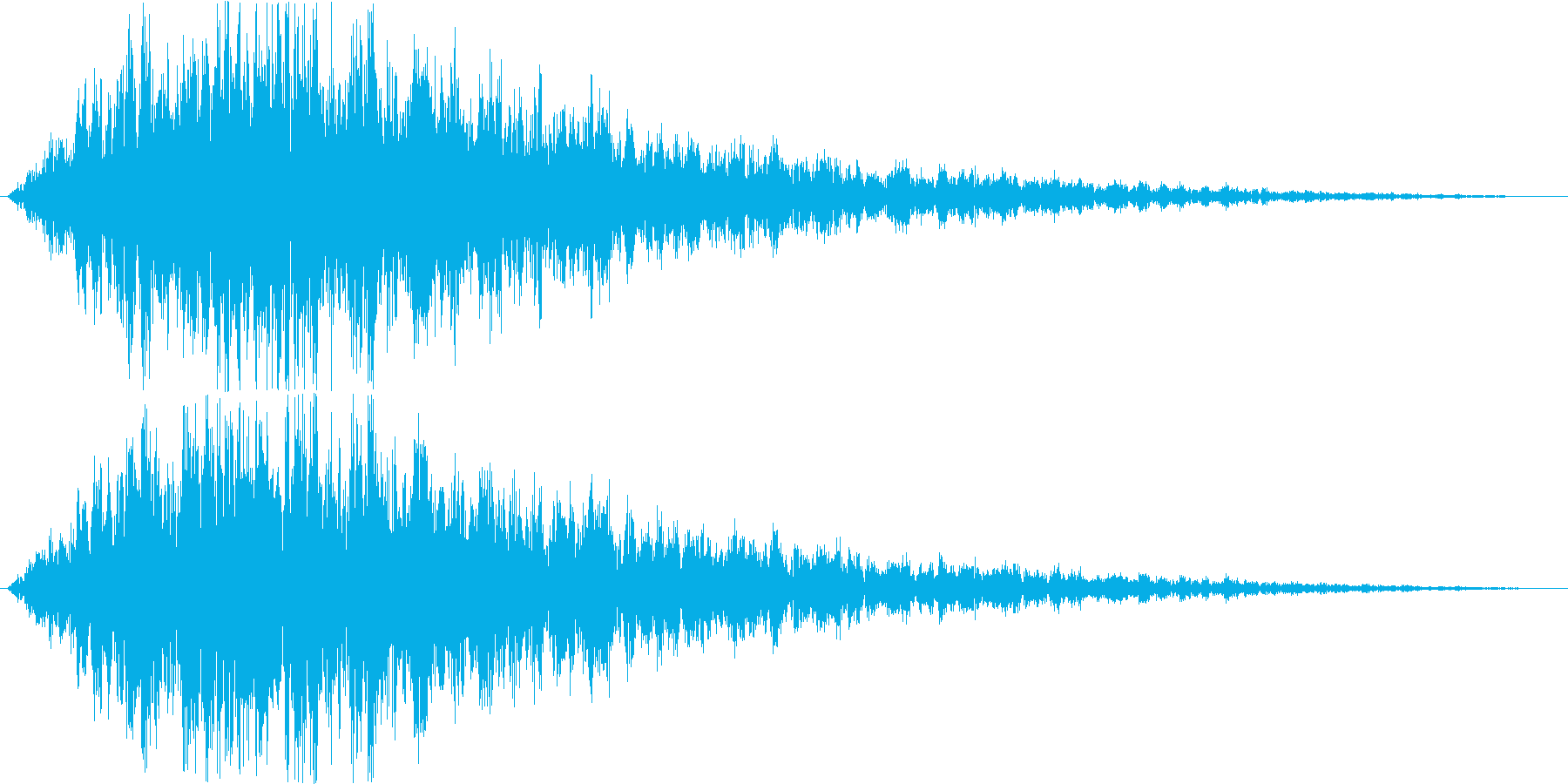 音響処理を意識した短い効果音です。の再生済みの波形