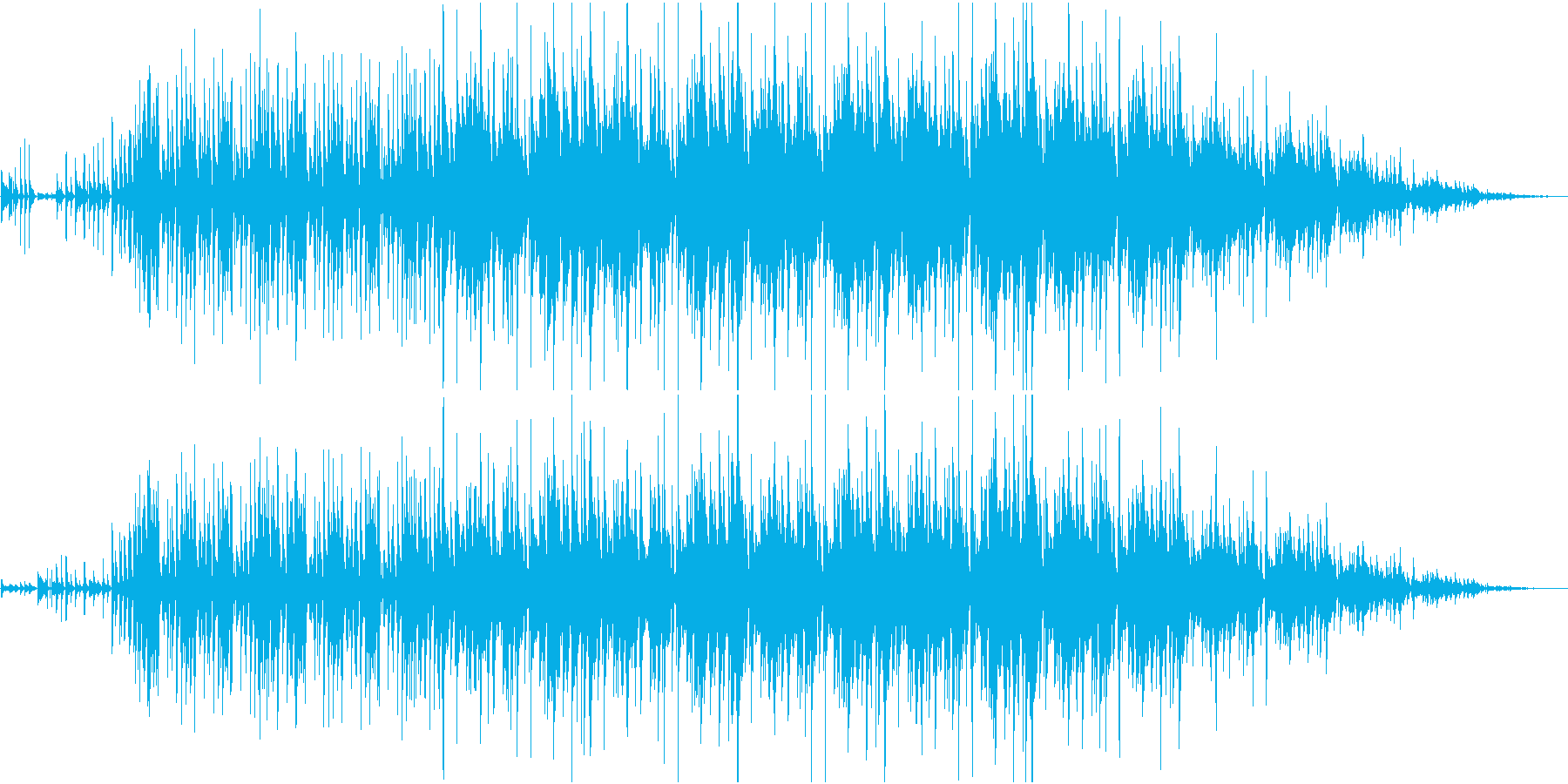 ギターカッティングが印象的なファンク音楽の再生済みの波形
