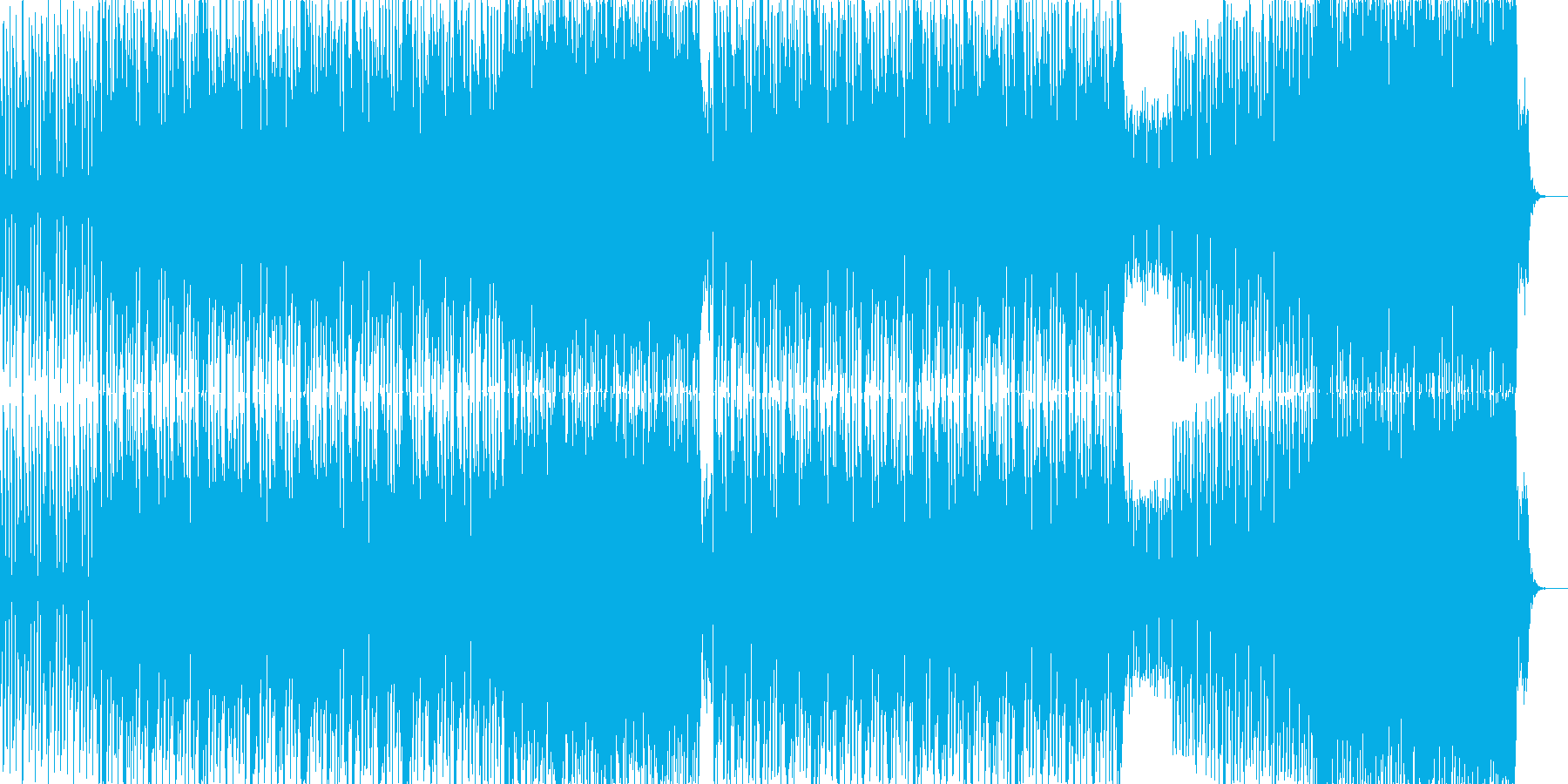 シンセの音が心地よいグルーヴ感のあるB…の再生済みの波形
