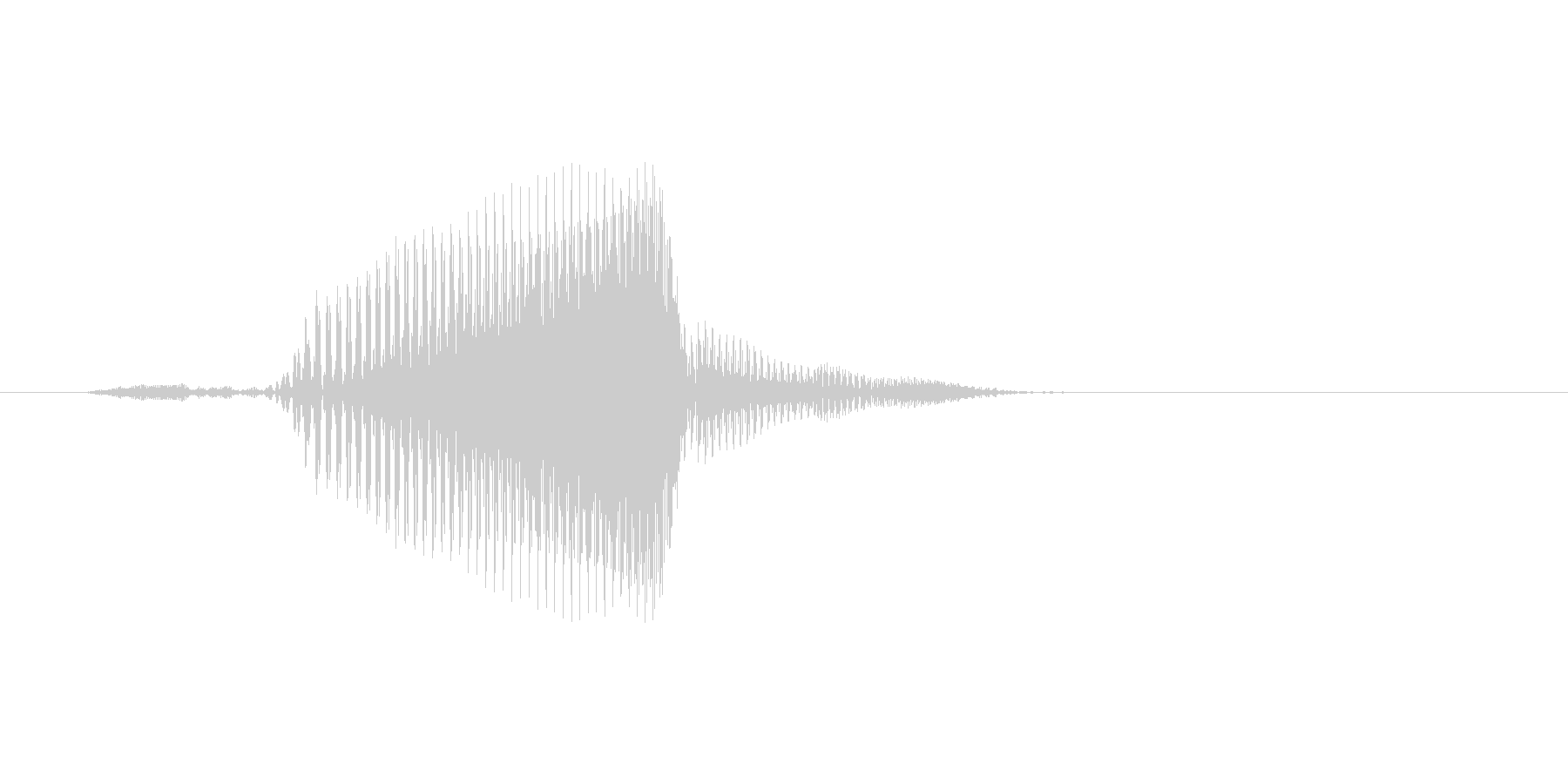 ほっ!(Type-A)の未再生の波形