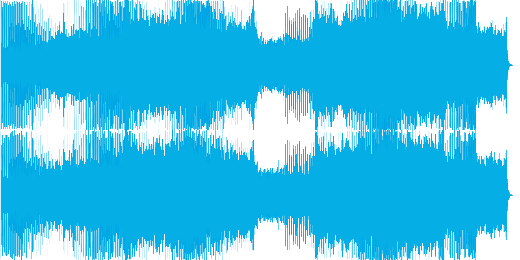 4つ打ちトランス。の再生済みの波形