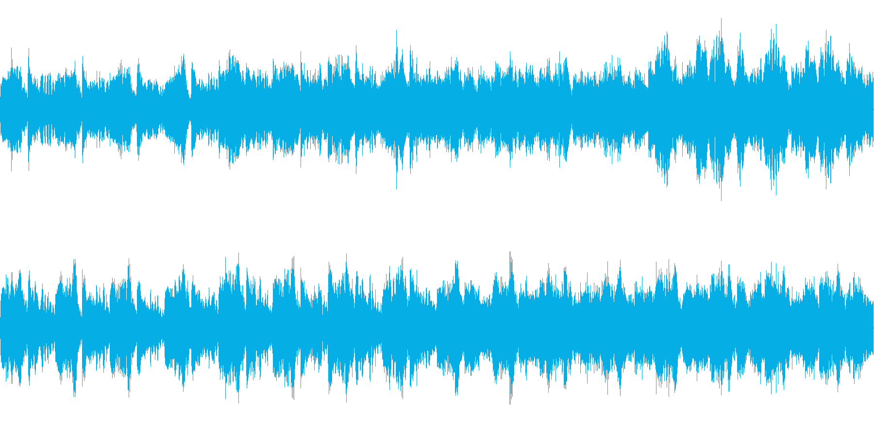 不気味さを表現した曲です。の再生済みの波形