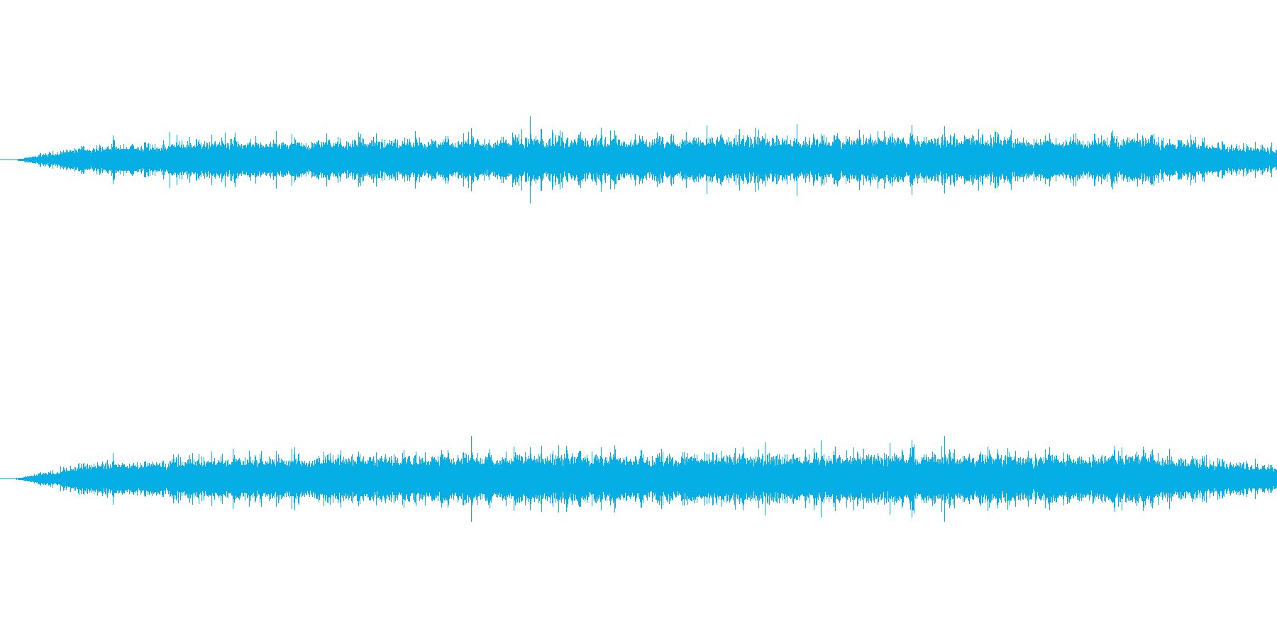 【雨音/雨の日/SE】の再生済みの波形