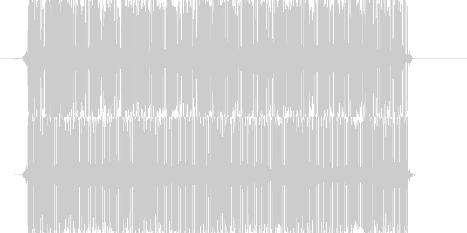 間違い時の電子音/長めの未再生の波形