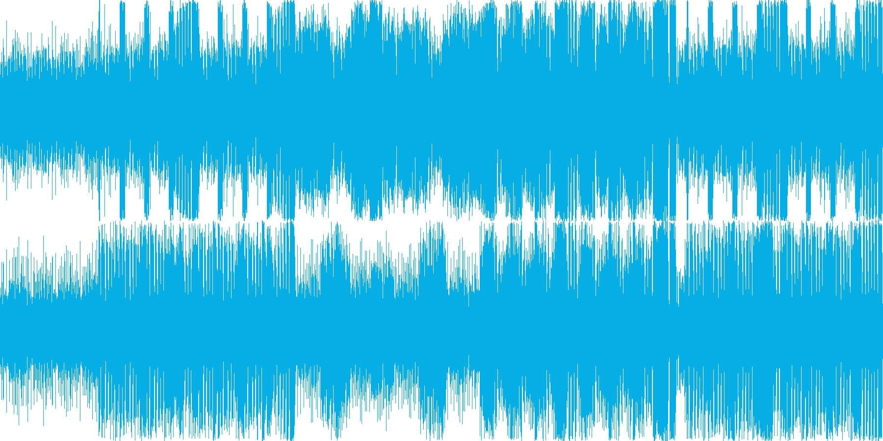 陽気で情熱的ななポップなラテン楽曲の再生済みの波形
