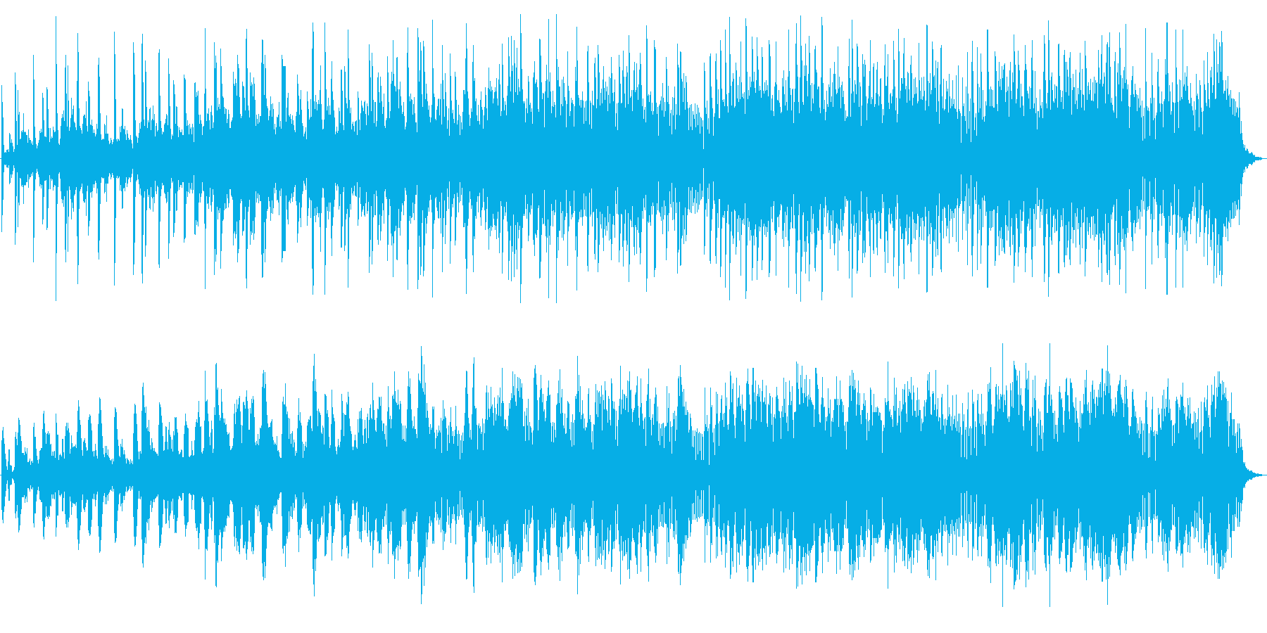 迷子の音楽 深いところの再生済みの波形