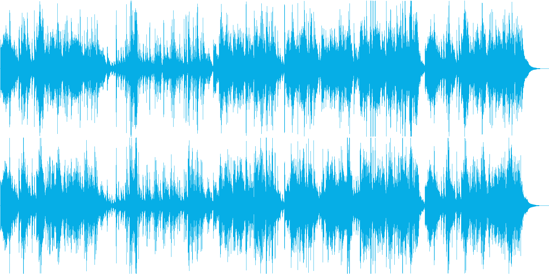 オペラ風にソプラノで仕上げました。の再生済みの波形