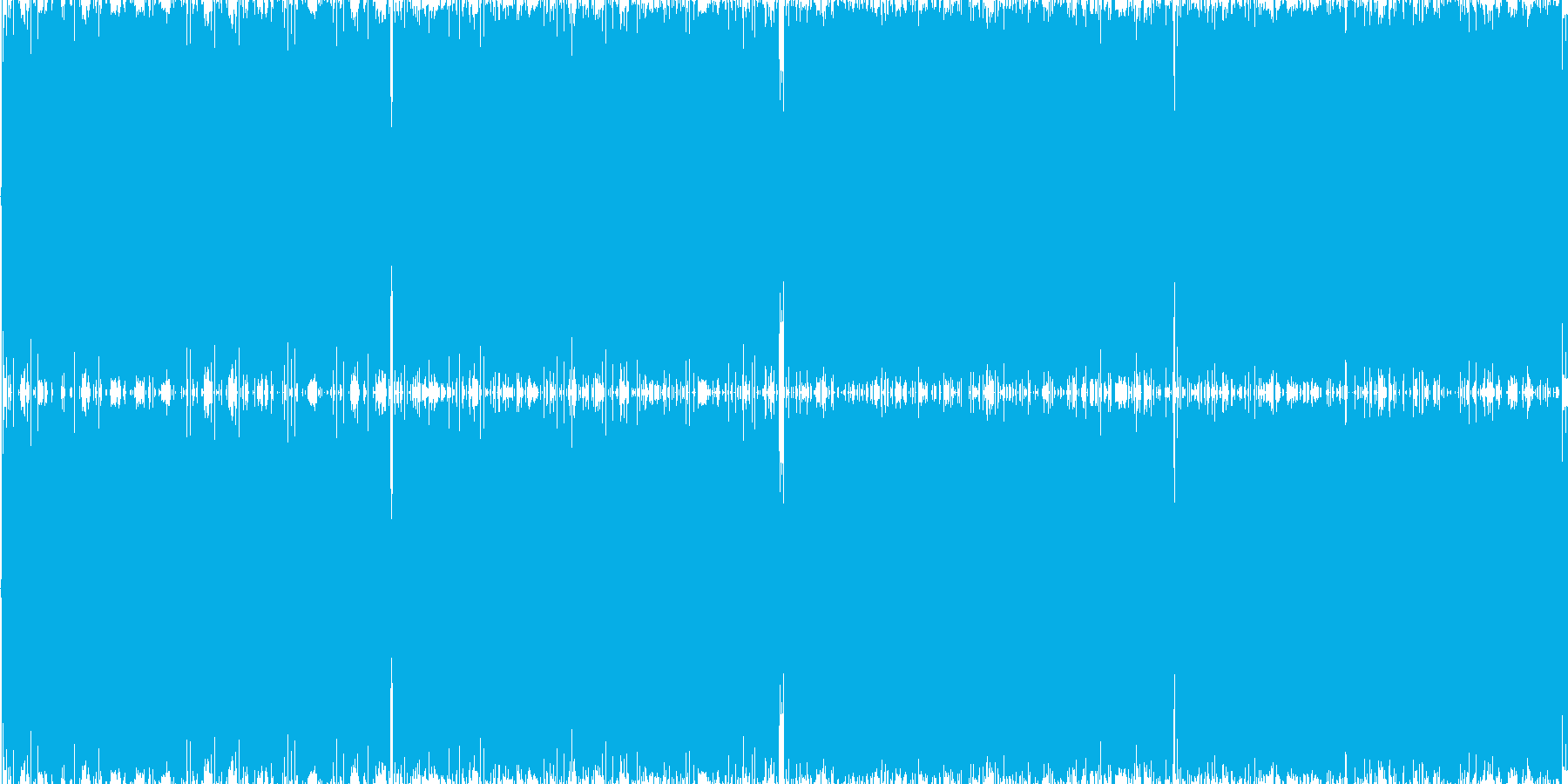 8bit音のみで作ったシンプルピコピコ…の再生済みの波形