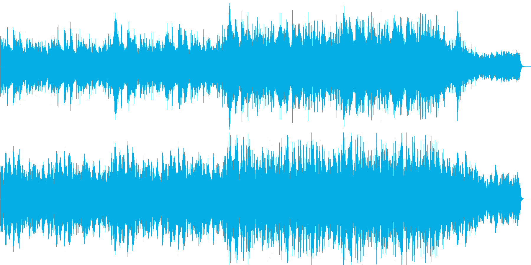 回想、別れ、しっとり、優しい、さびしいの再生済みの波形
