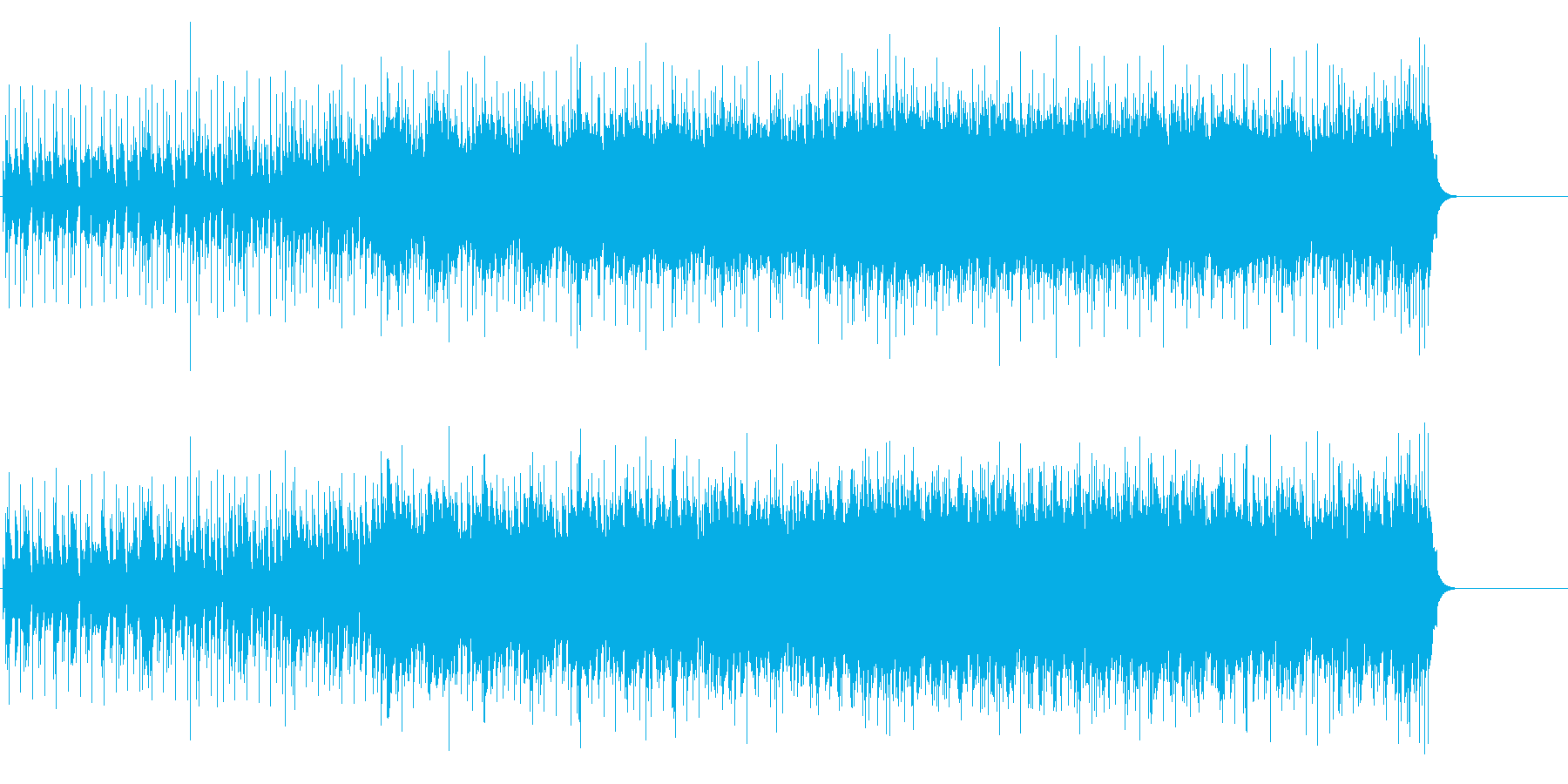 エッセンシャルなロック(ギタープレイ)の再生済みの波形