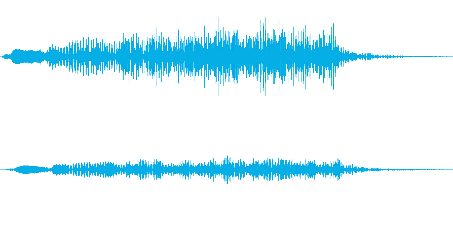 ジングル101oの再生済みの波形