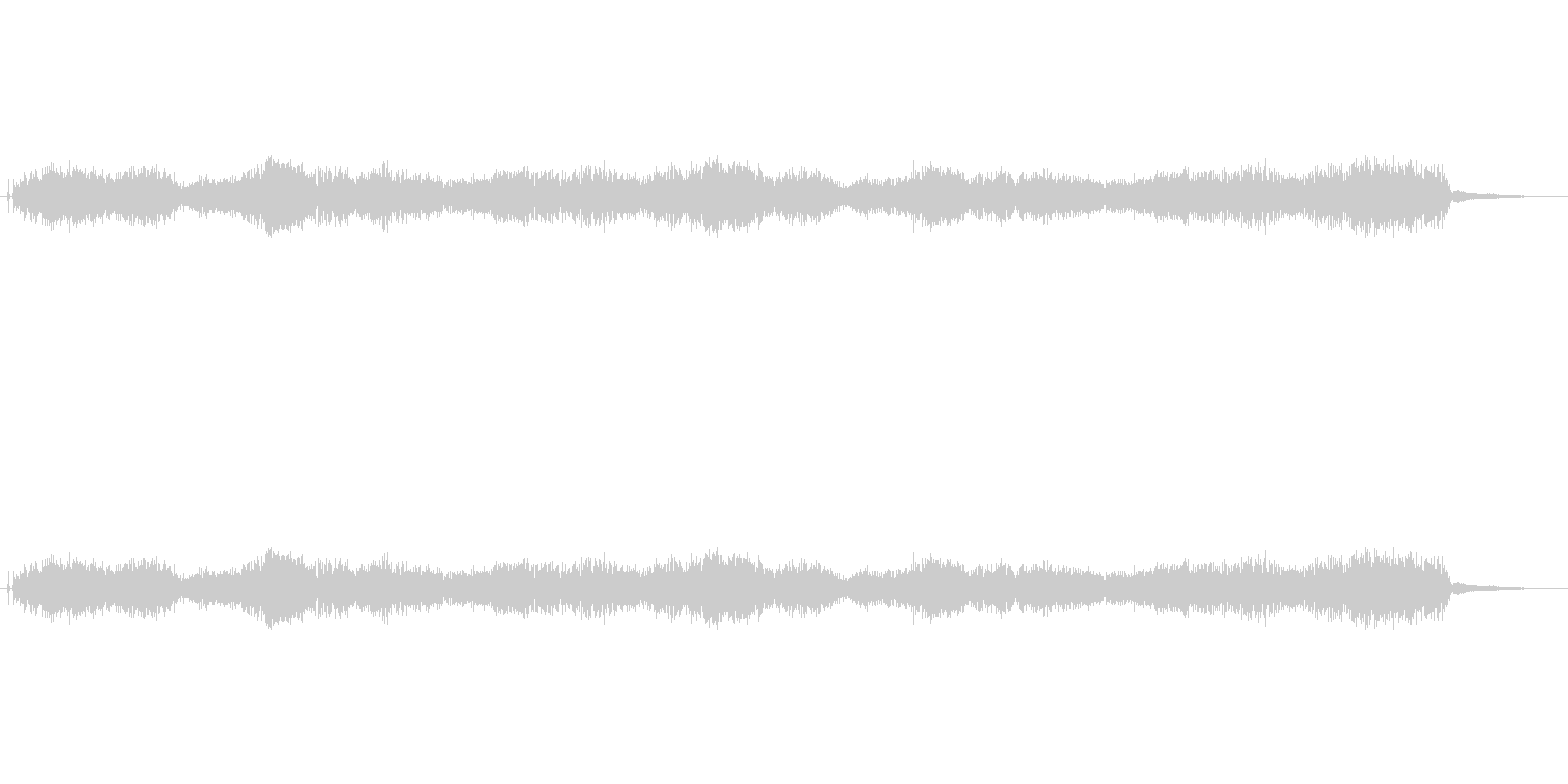 電流の音です。の未再生の波形