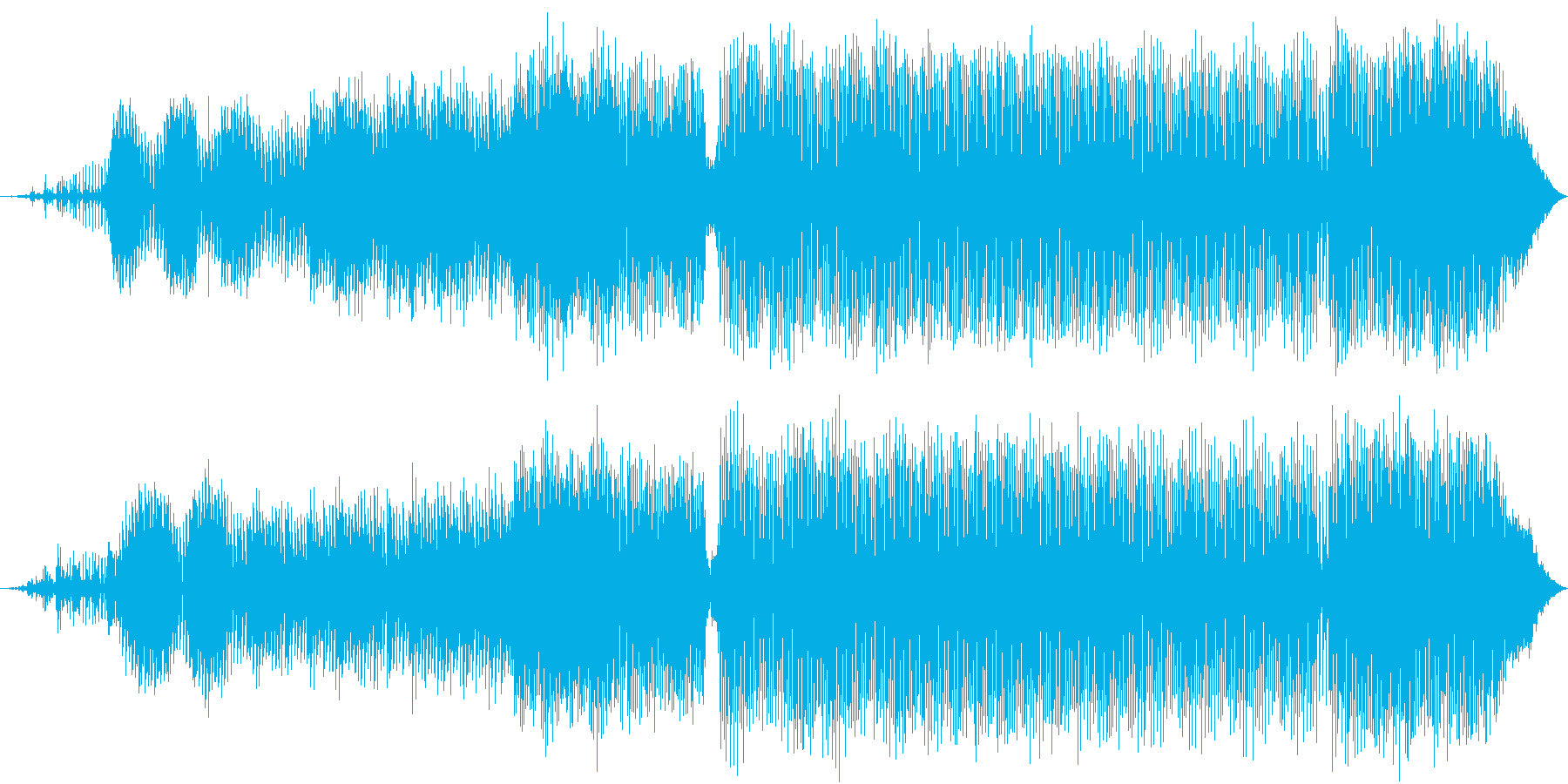 幻想的なストリングスとギターが印象的な曲の再生済みの波形