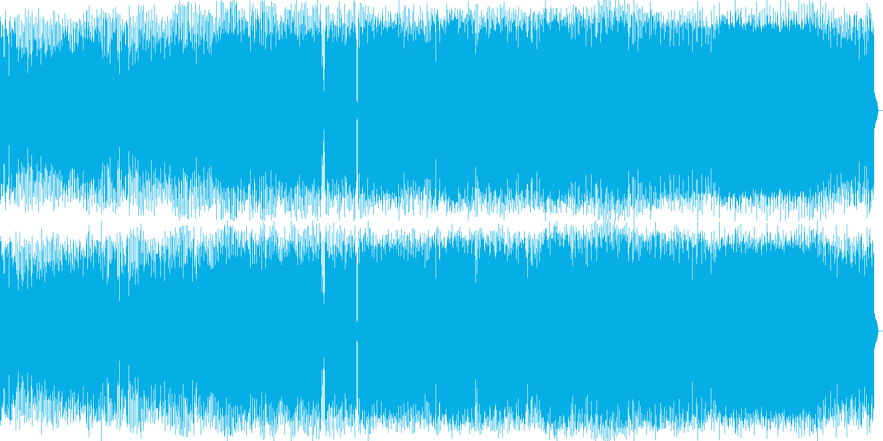 踊れる!!の再生済みの波形