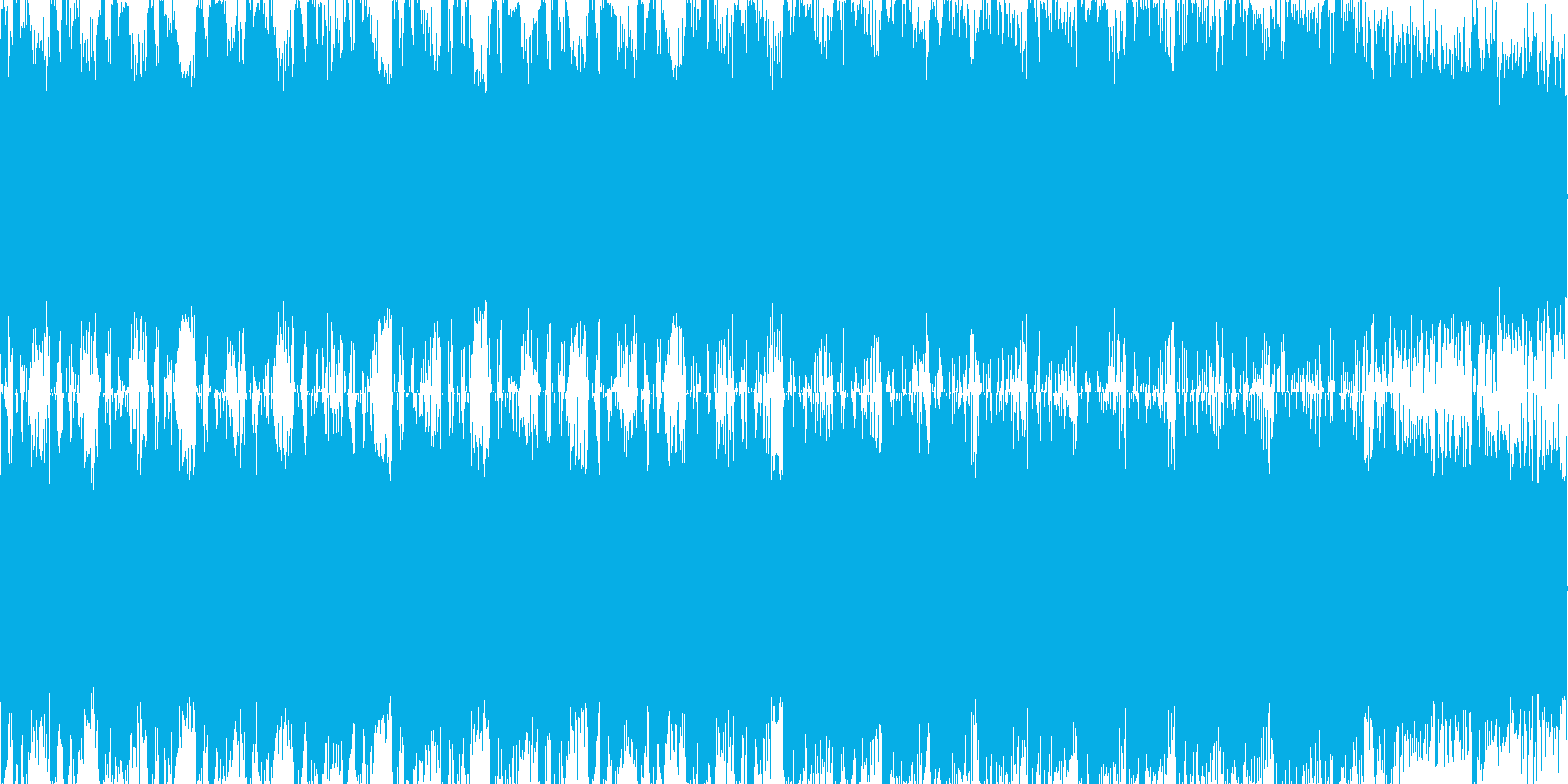 EDMループデモ1の再生済みの波形