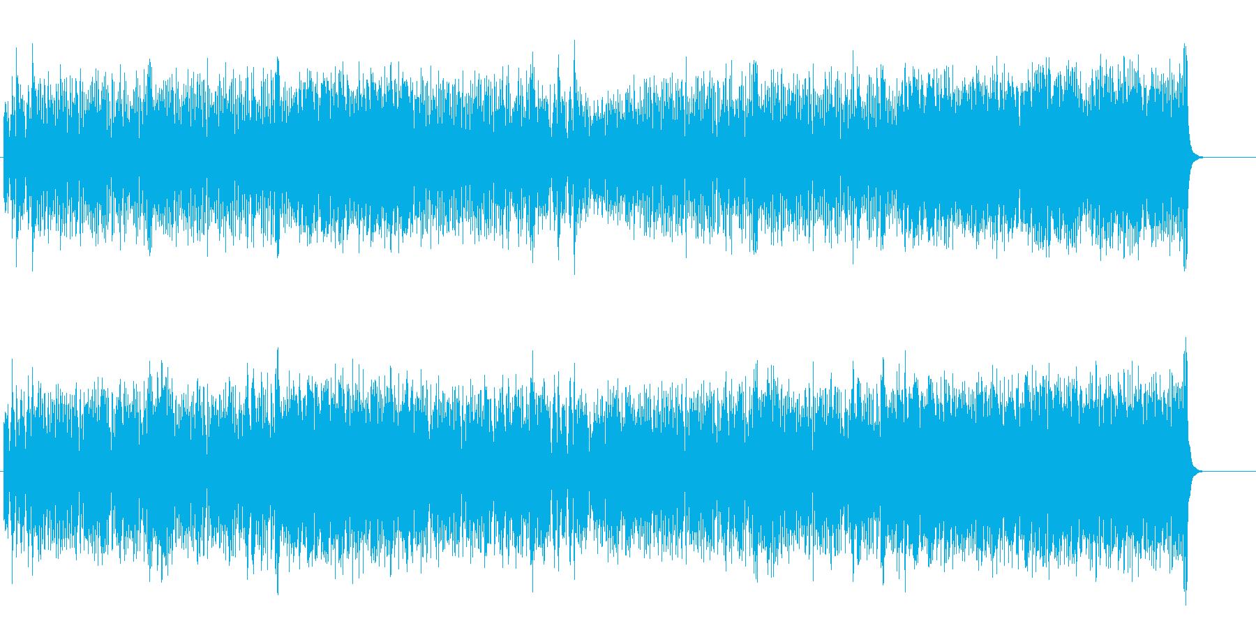 ペットと子供達のほのぼのポップ/コミカルの再生済みの波形