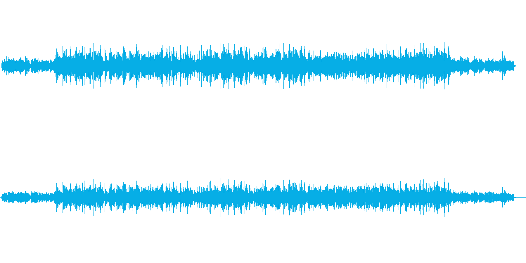 ベルの音が心にしみるスロー・バラードの再生済みの波形