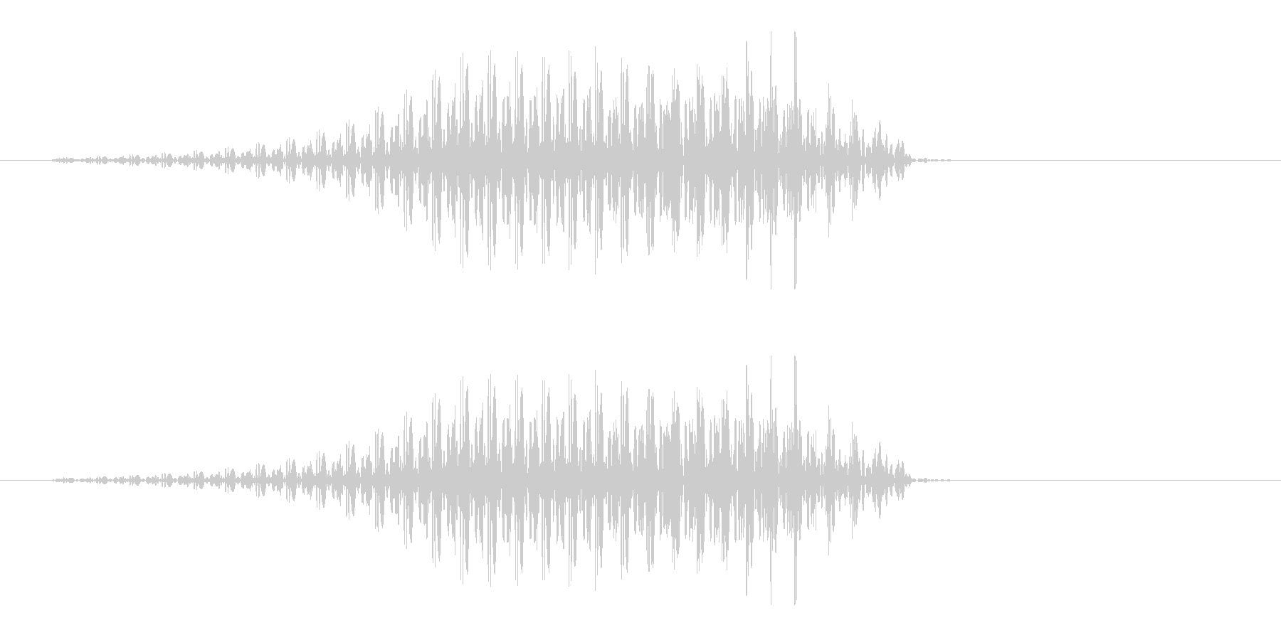 うえっ(人体からでる音、嘔吐音)の未再生の波形