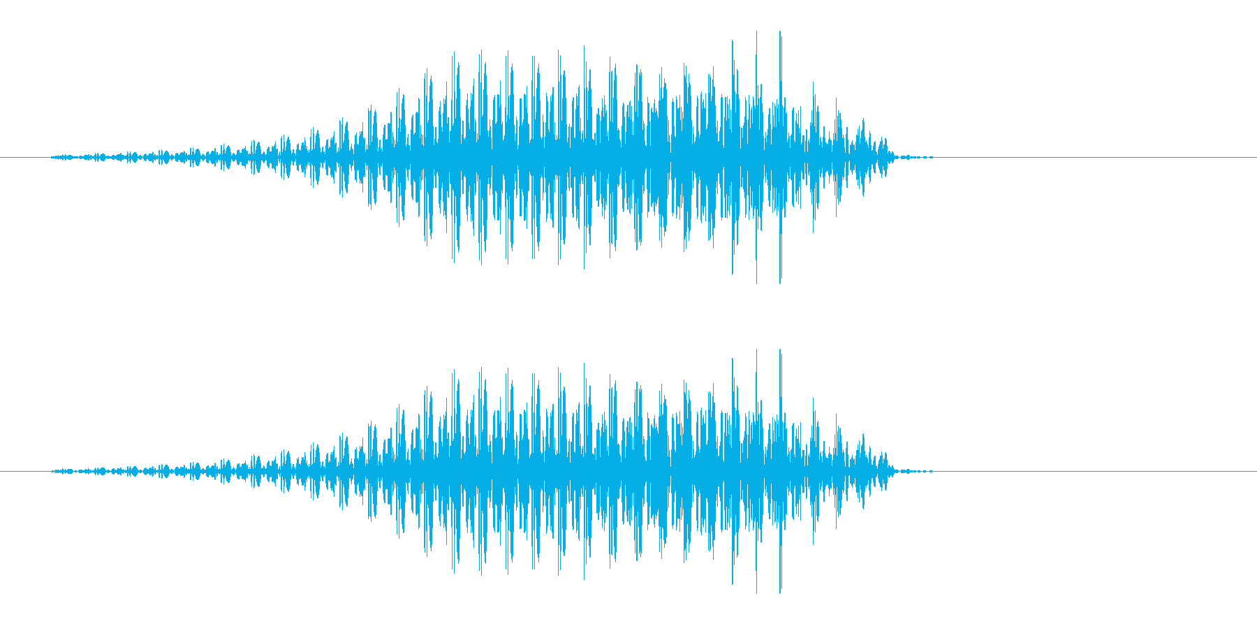 うえっ(人体からでる音、嘔吐音)の再生済みの波形