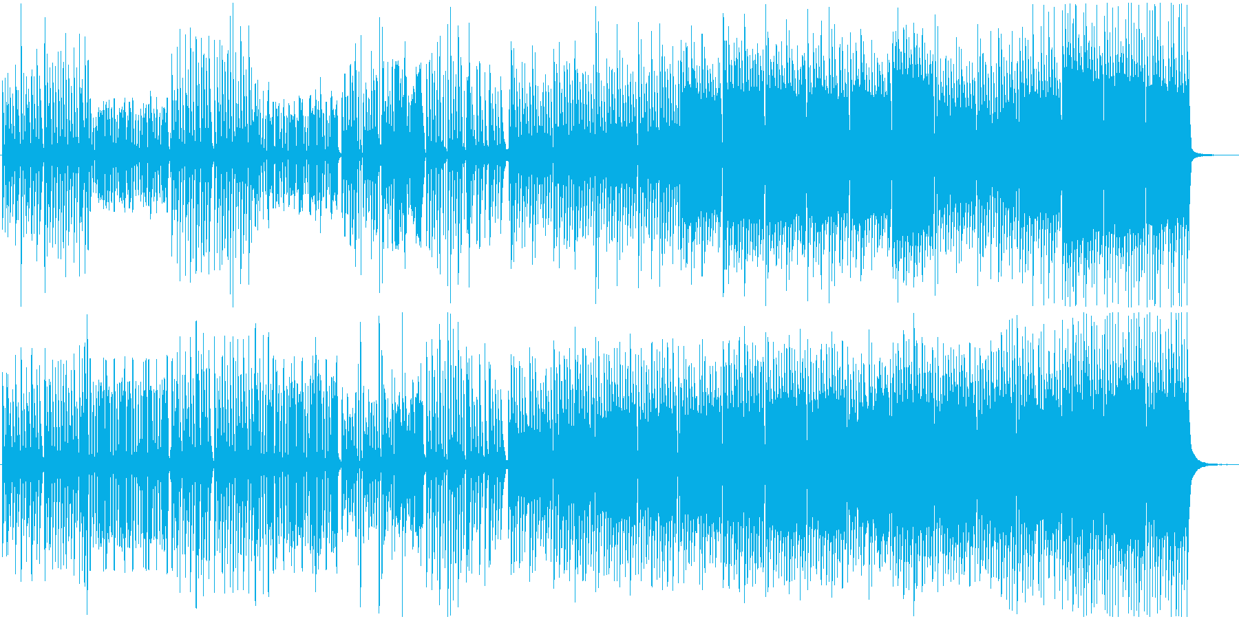 清潔感 アコースティックでかわいいCM曲の再生済みの波形