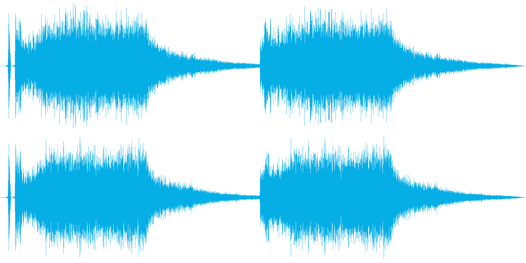 注意、警告音、警報の効果音です!03の再生済みの波形