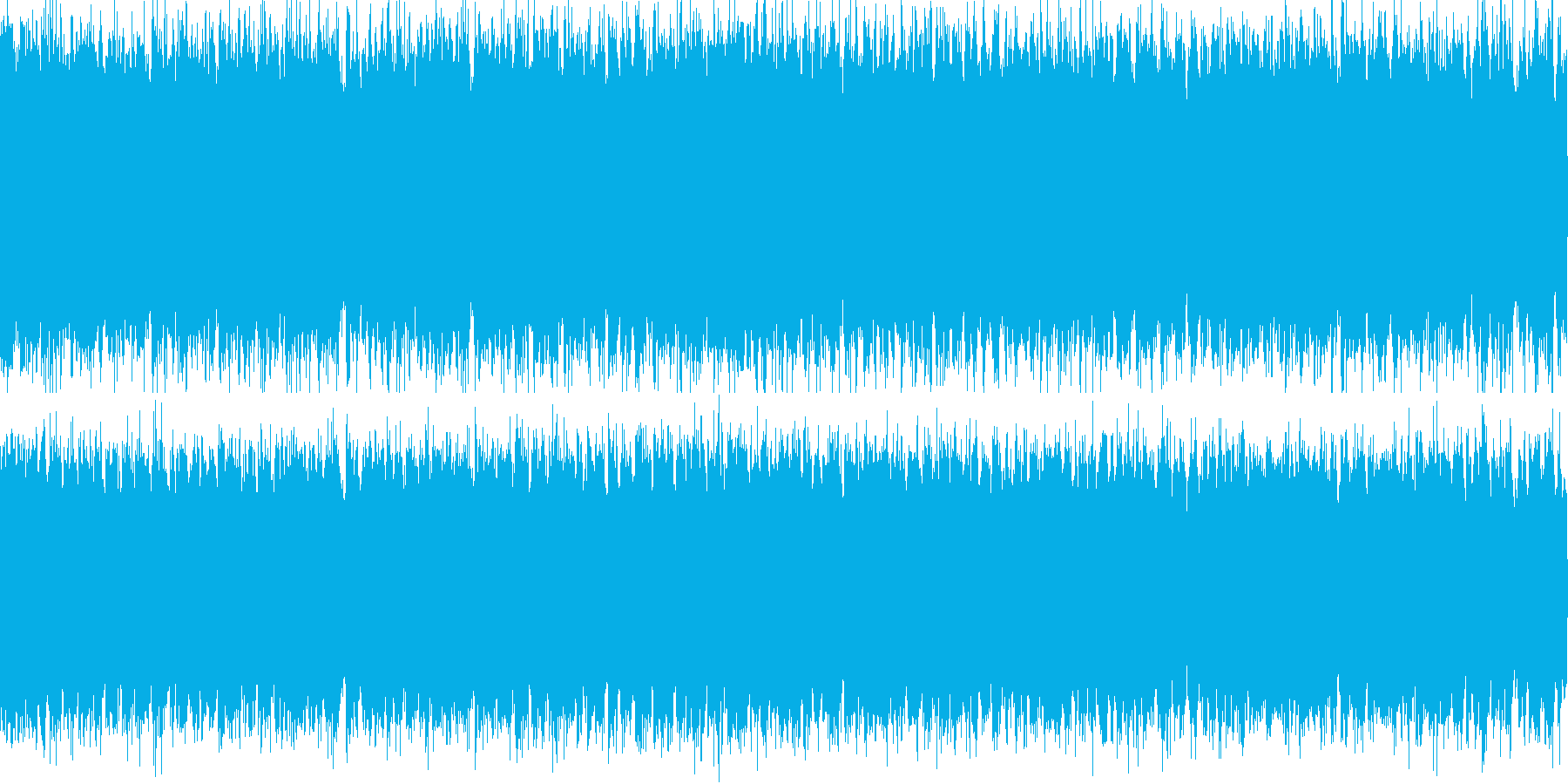 【効果音】秋の虫の鳴き声の再生済みの波形