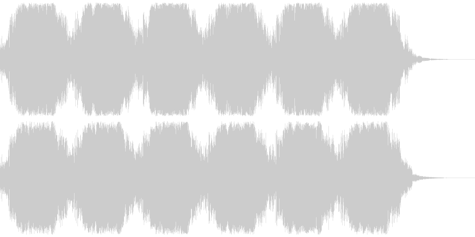 SF背景音(ブワ〜、ボワ〜)BPM120の未再生の波形