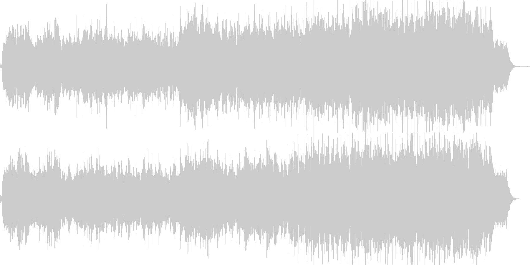 アイリッシュなオリジナル民族音楽です。の未再生の波形