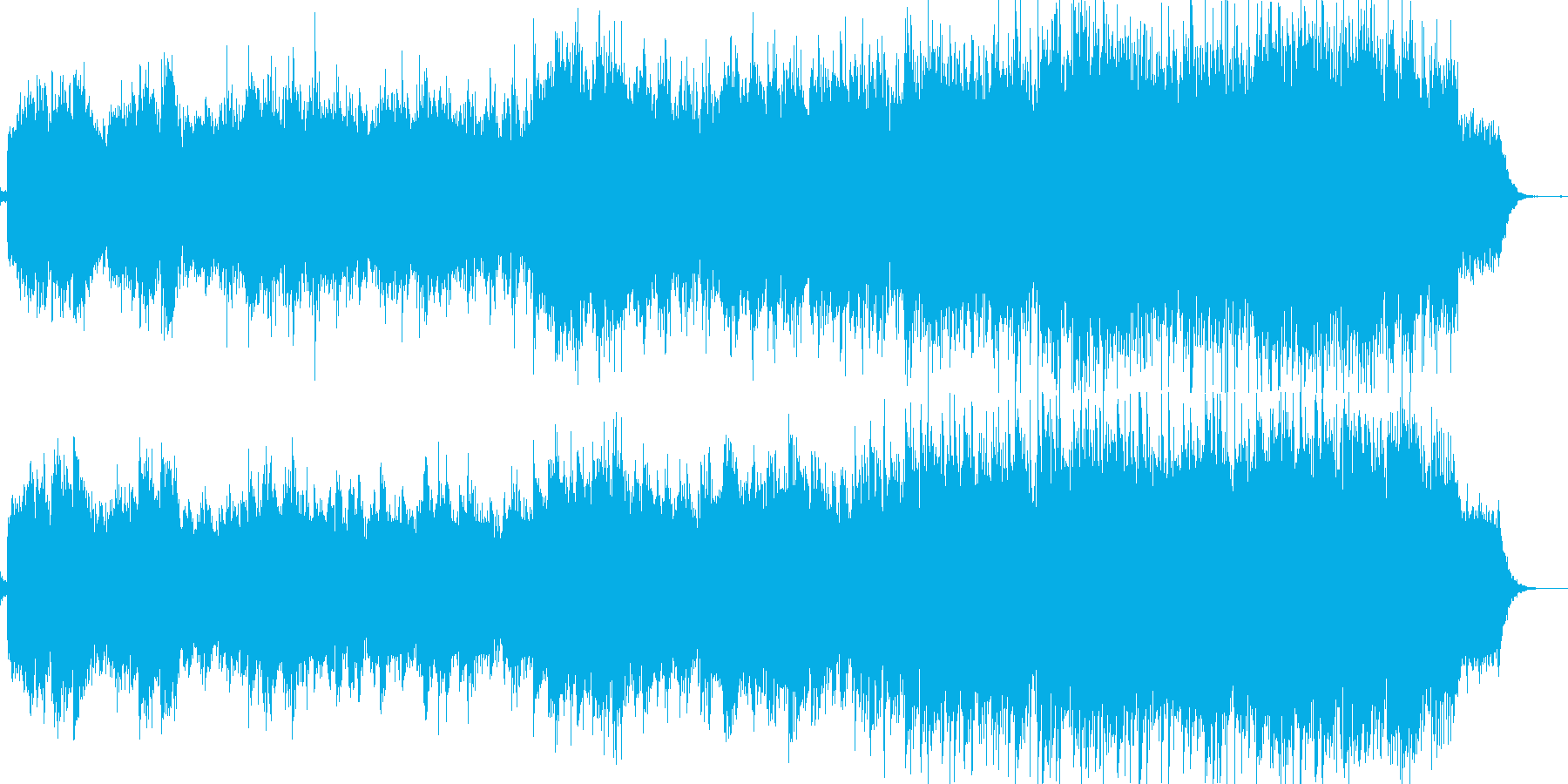 アイリッシュなオリジナル民族音楽です。の再生済みの波形
