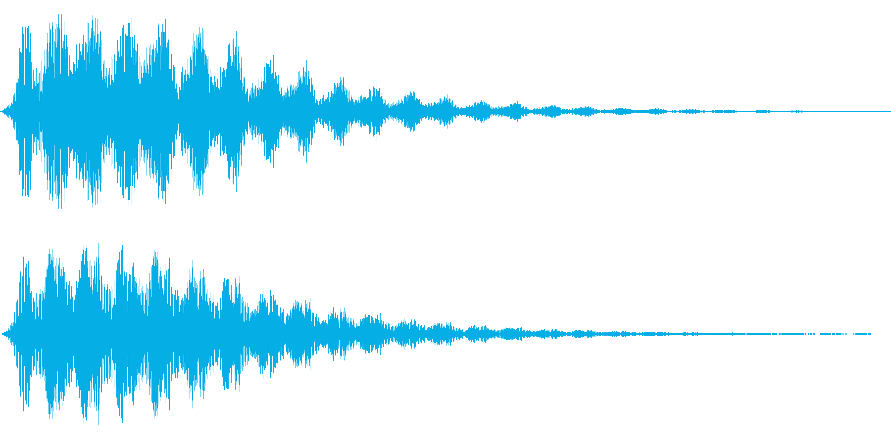 ボワワ〜(中音域で浮遊感がある)の再生済みの波形