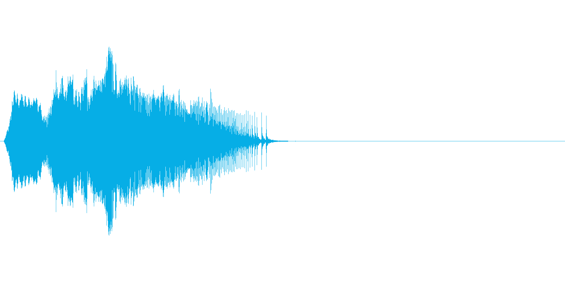 ドアがきしむ音_その2の再生済みの波形